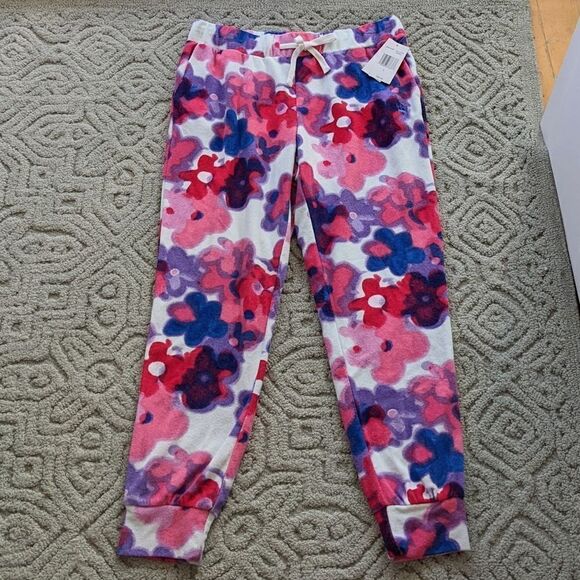 New JUICY COUTURE All over floral joggers Y2K pants Large @Y - Picture 5 of 11